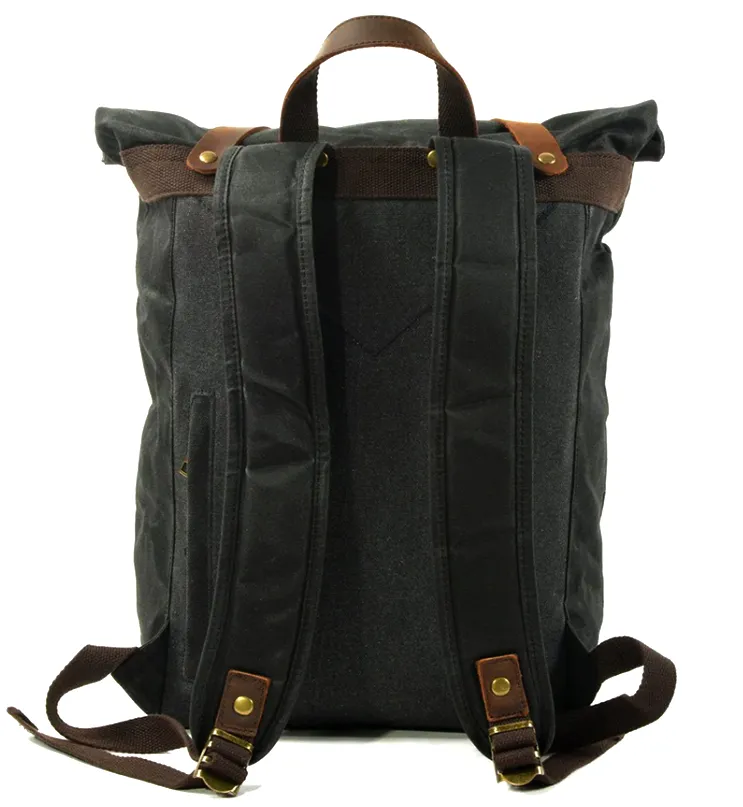 Canvas Rucksack Backpack  | Mount Vesuvius