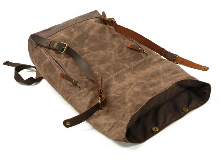 Canvas Rucksack Backpack  | Mount Vesuvius