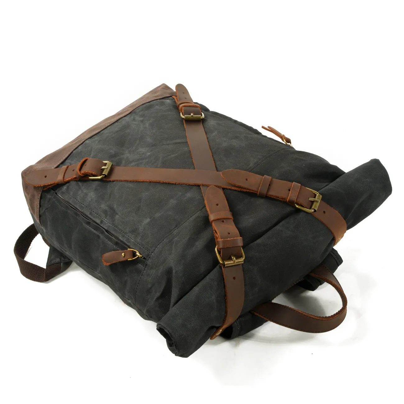 Canvas Rucksack Backpack  | Mount Vesuvius