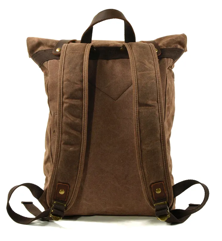 Canvas Rucksack Backpack  | Mount Vesuvius