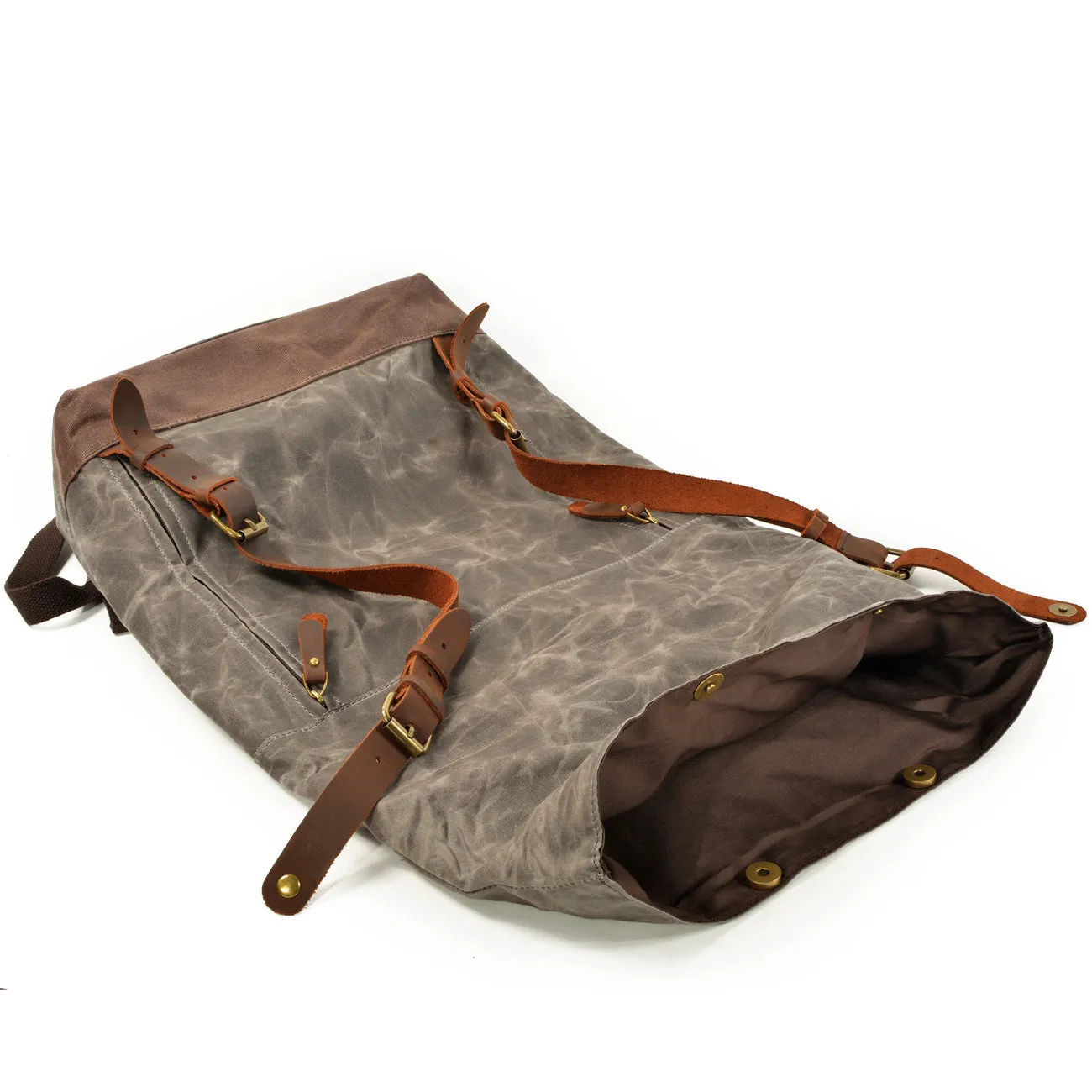 Canvas Rucksack Backpack  | Mount Vesuvius