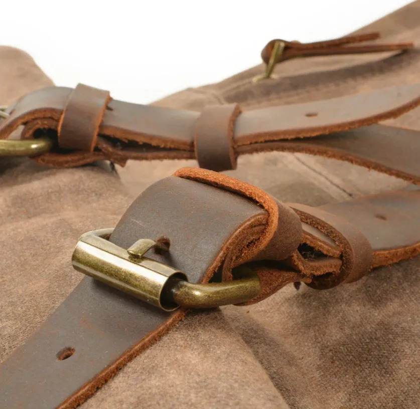 Canvas Rucksack Backpack  | Mount Vesuvius