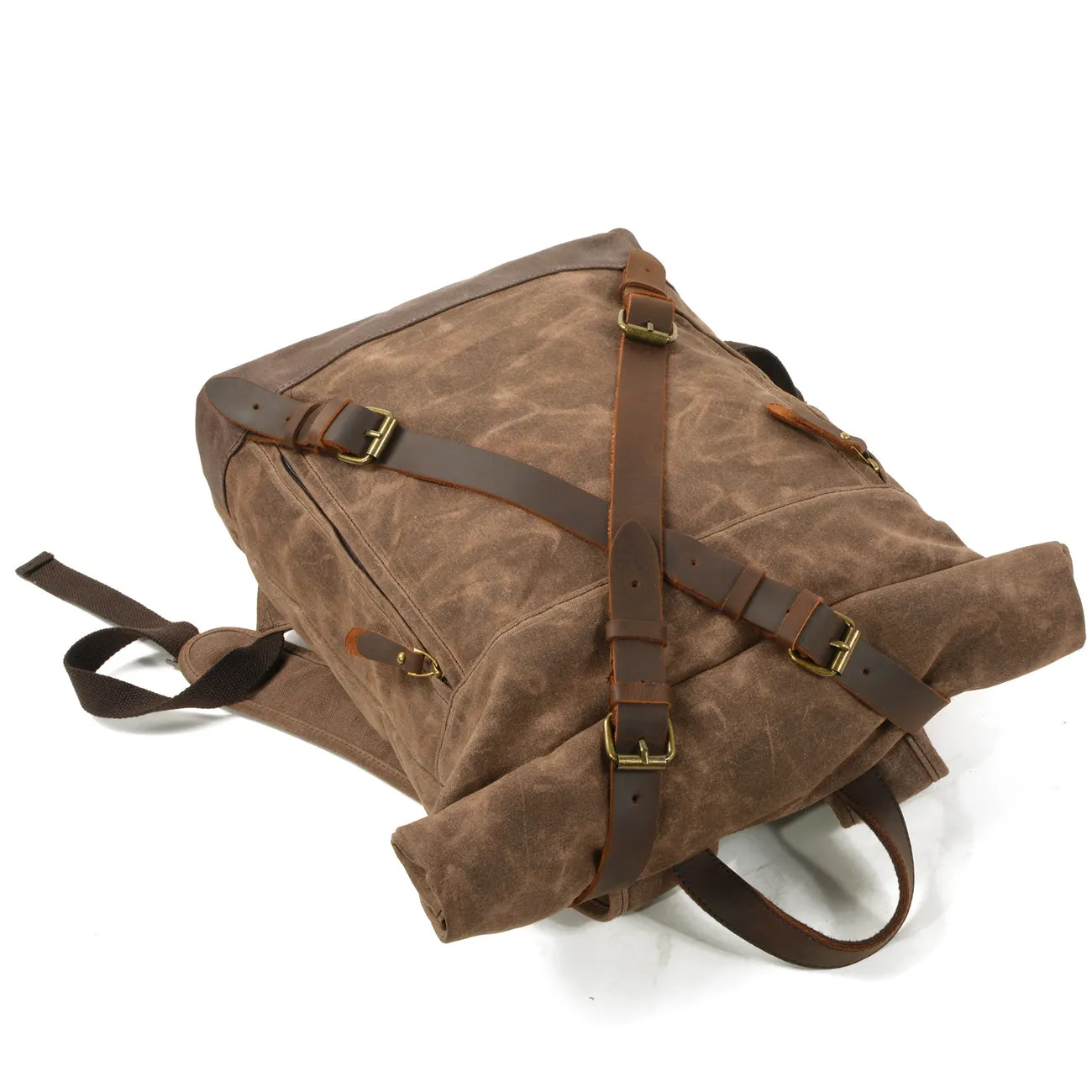 Canvas Rucksack Backpack  | Mount Vesuvius