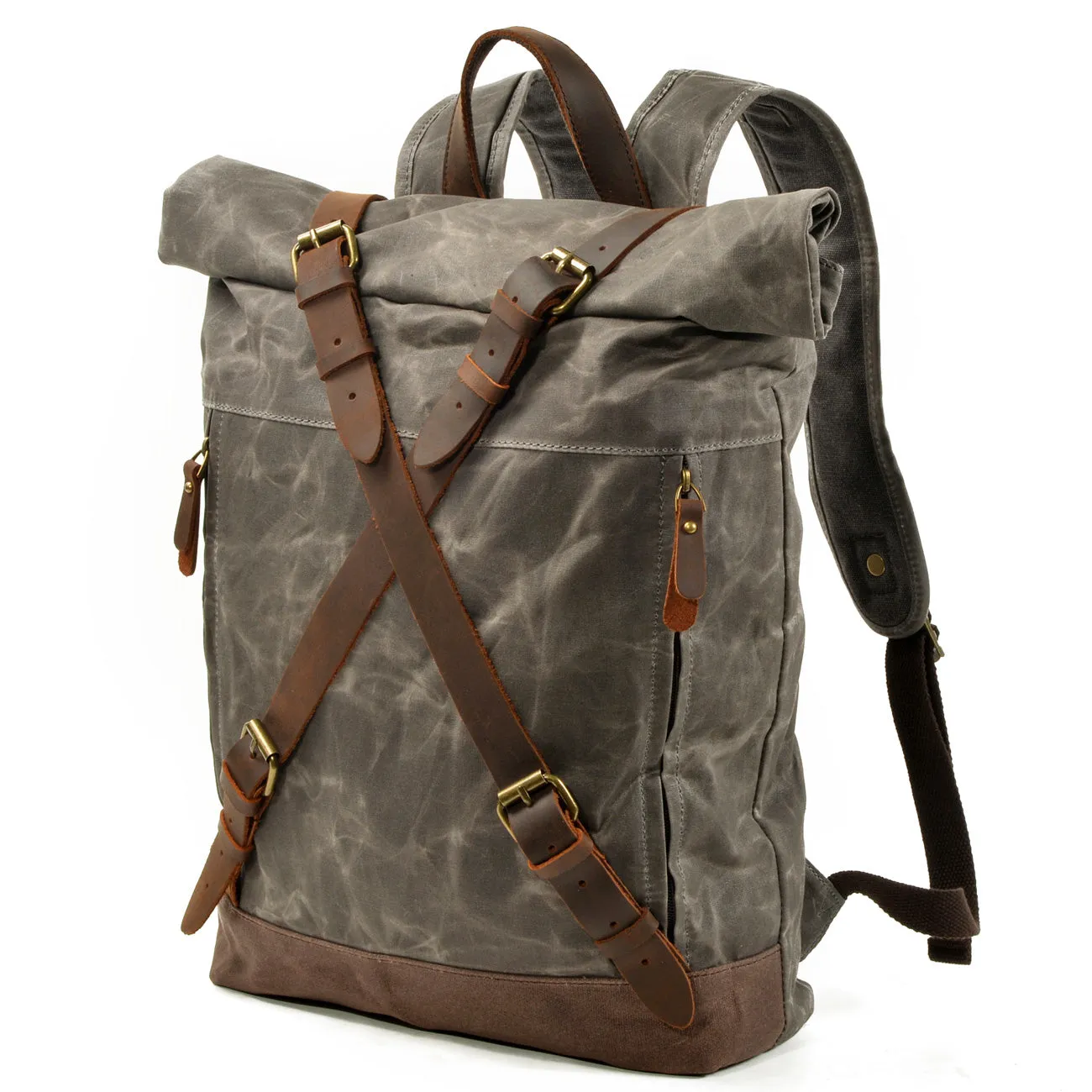 Canvas Rucksack Backpack  | Mount Vesuvius