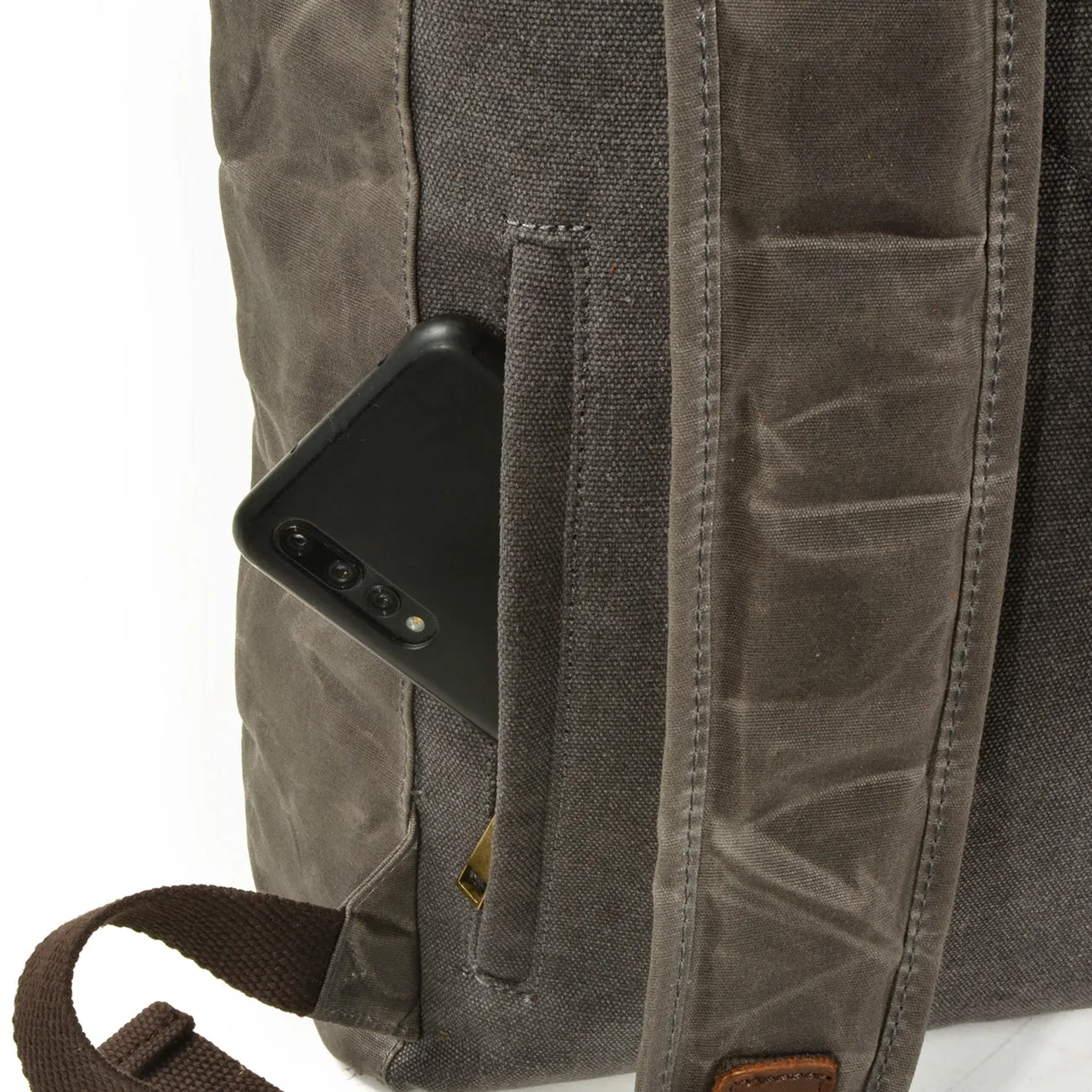 Canvas Rucksack Backpack  | Mount Vesuvius