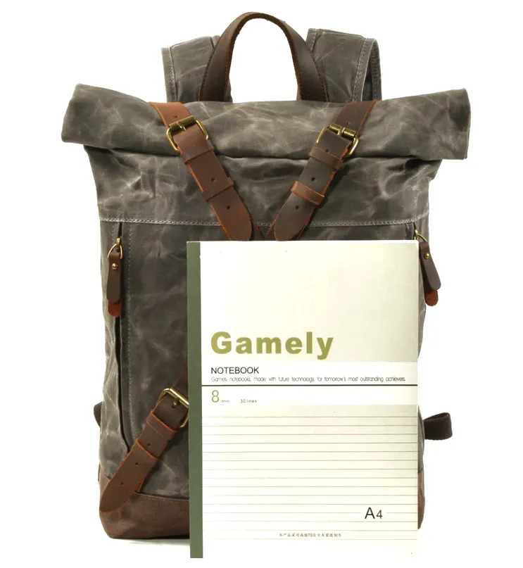 Canvas Rucksack Backpack  | Mount Vesuvius