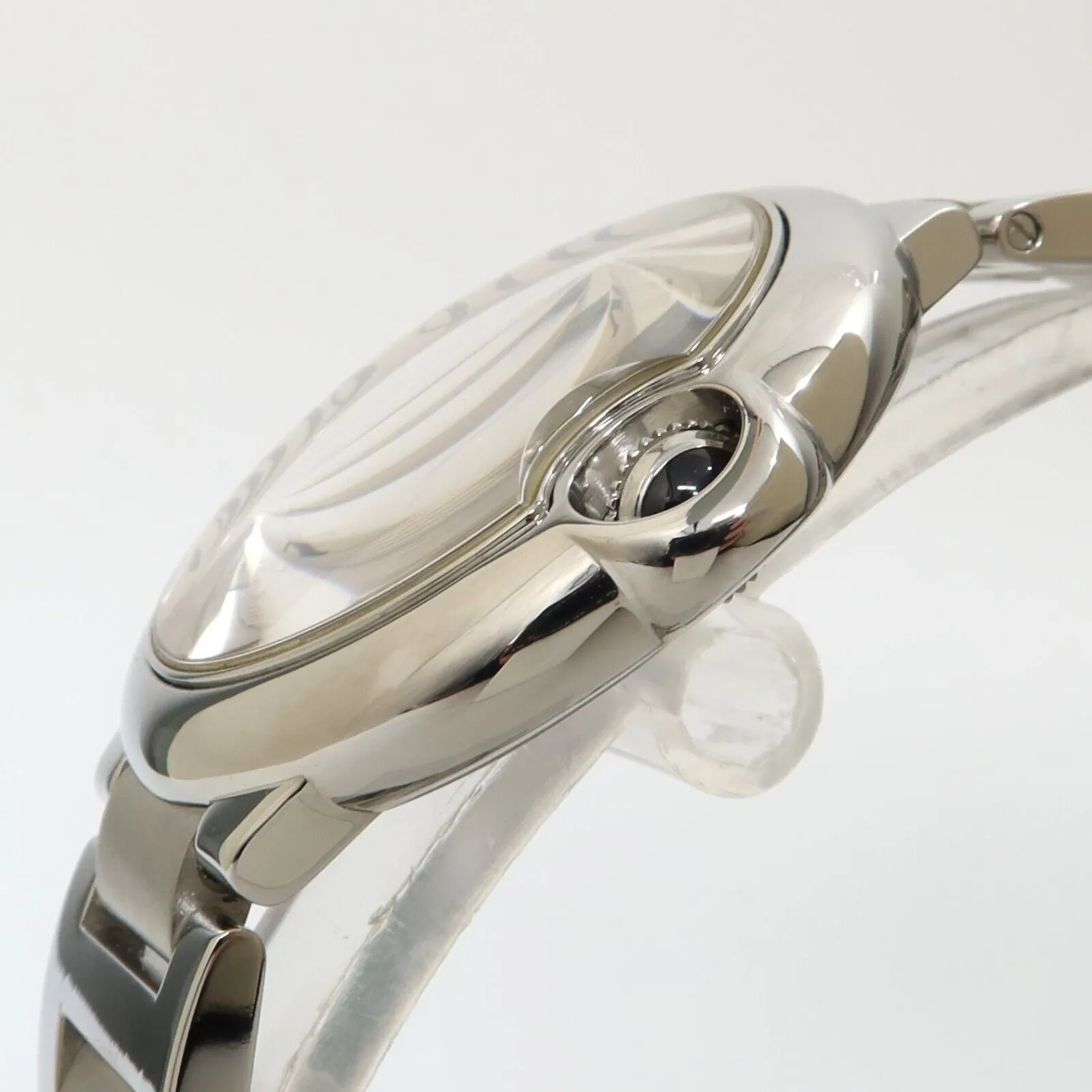 Cartier Ballon Bleu 36mm Quartz Stainless Steel Silver Dial W69011Z4 3005