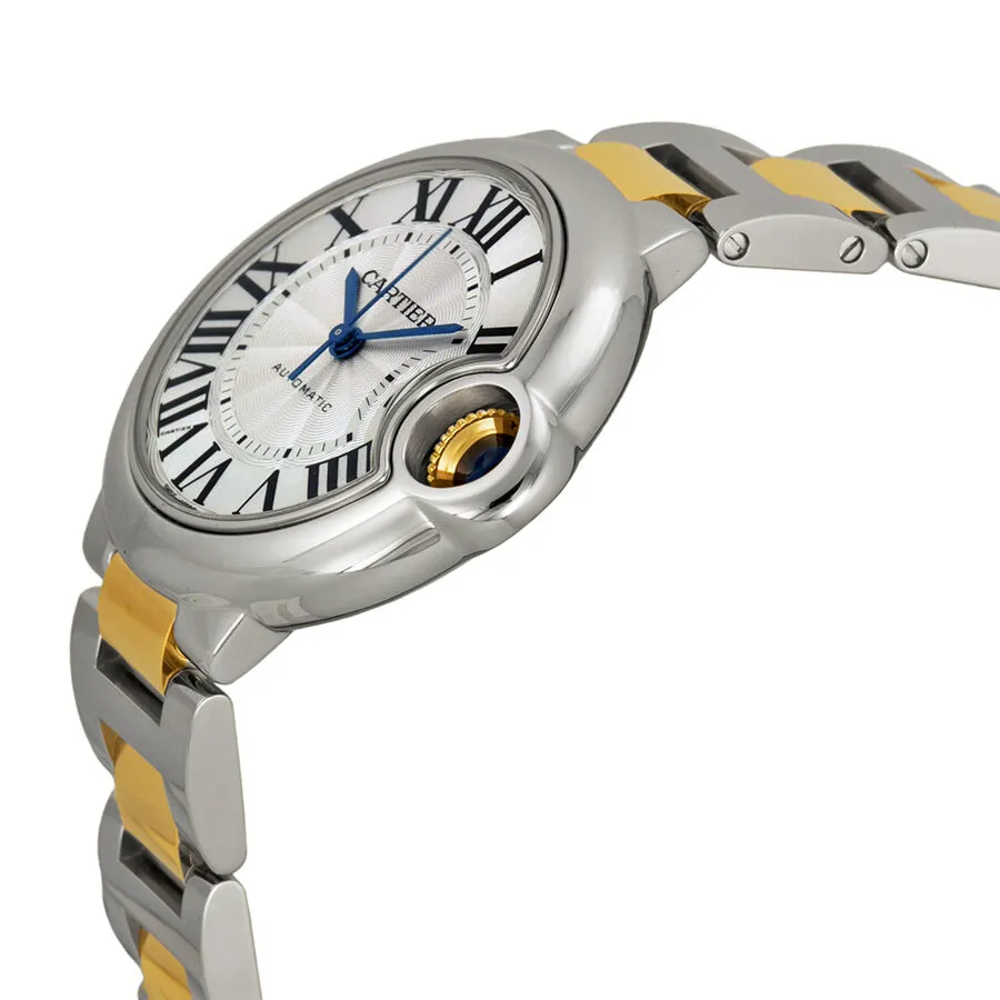 Cartier Ballon Bleu Automatic Silver Dial Ladies Watch W2BB0002