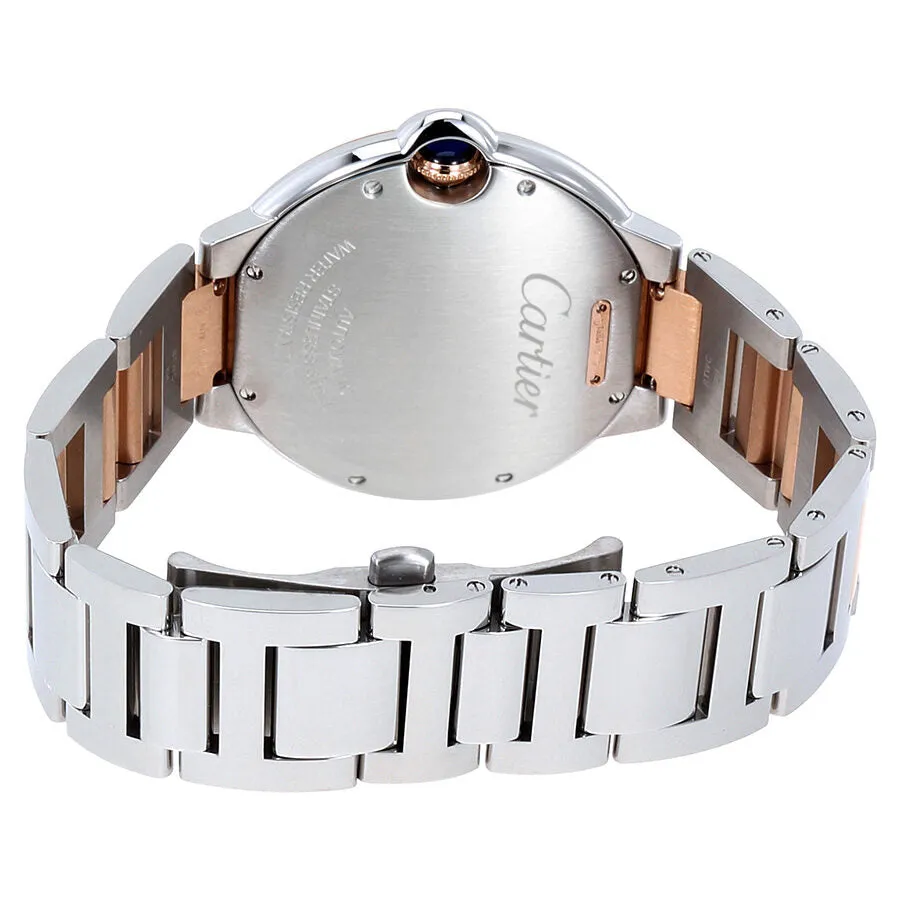 Cartier Ballon Bleu De Cartier Guilloche Dial Automatic Men's Watch W2BB0004