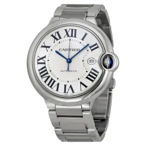 Cartier Ballon Bleu de Cartier Silver Opaline Dial Automatic Men's Watch W69012Z4