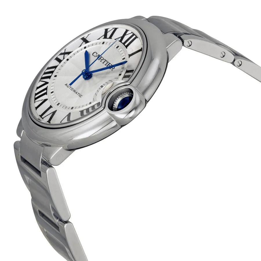 Cartier Ballon Bleu de Cartier Silver Opaline Dial Automatic Men's Watch W69012Z4