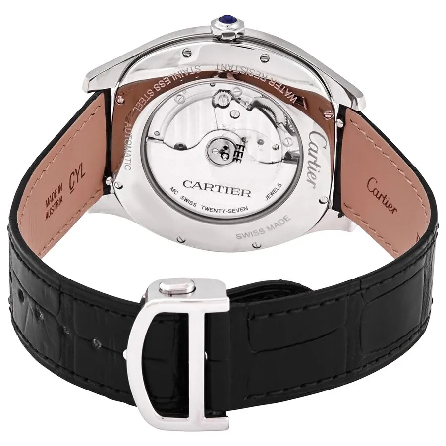 Cartier Drive Silvered Flinique Dial Automatic Men's Watch WSNM0015