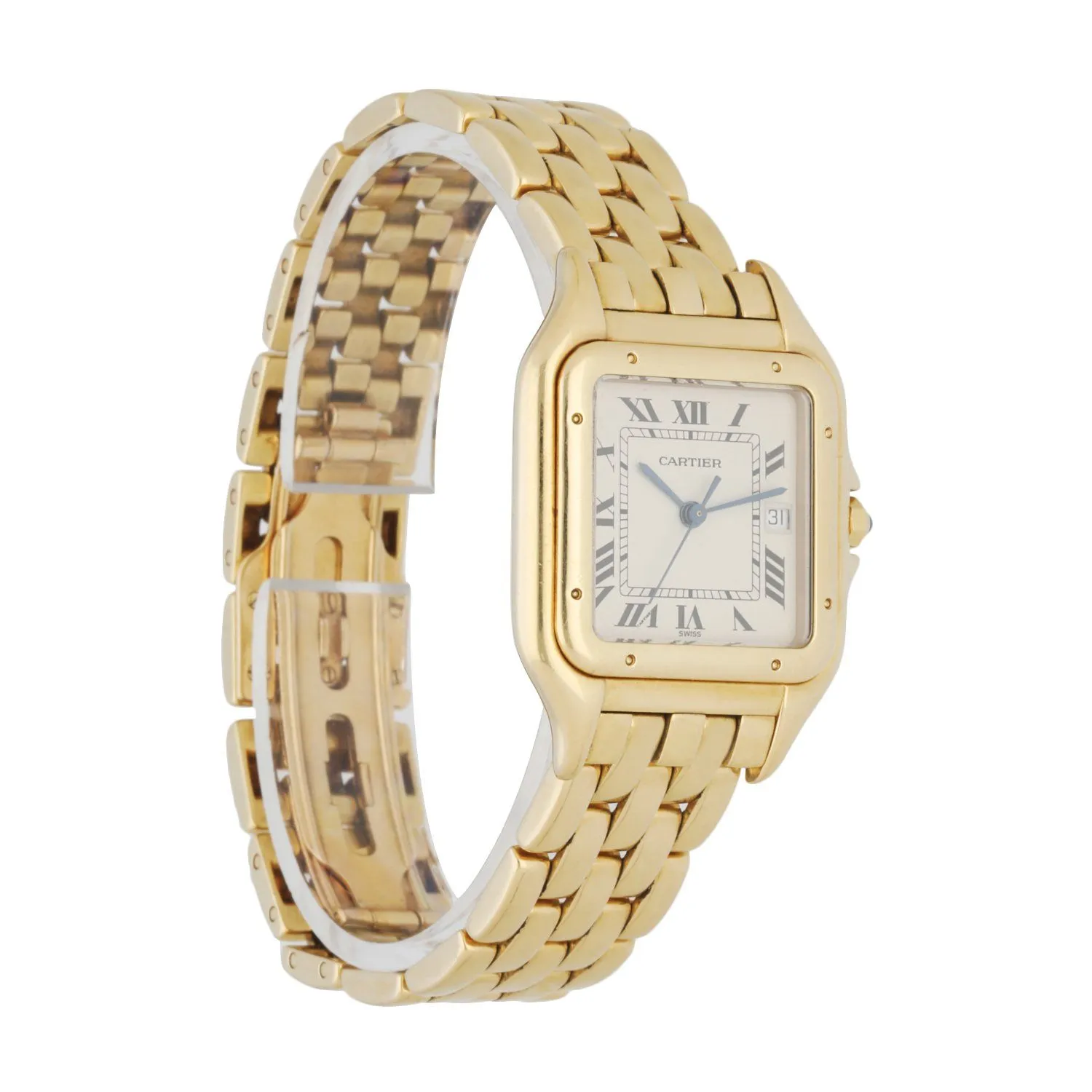 Cartier Panthere 887968 18k Yellow Gold Large Man's Watch