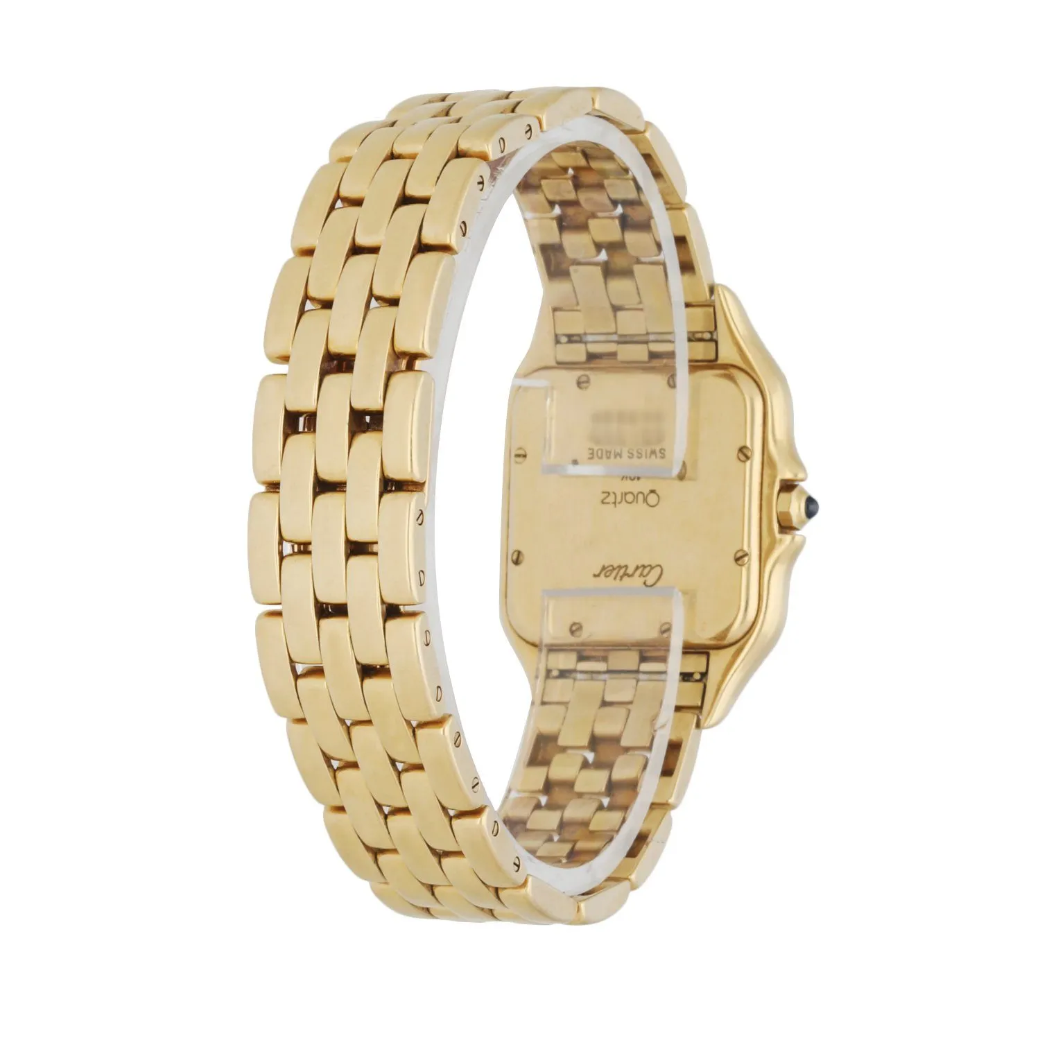 Cartier Panthere 887968 18k Yellow Gold Large Man's Watch