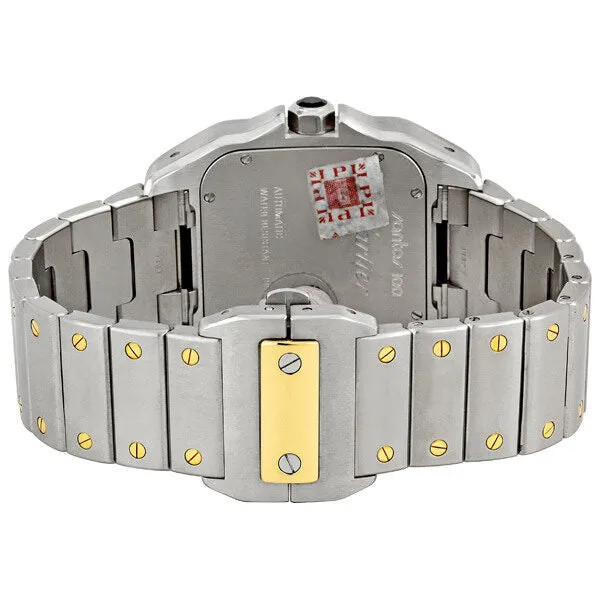 Cartier Santos 100 Extra Large 18kt Yellow Gold and Steel Men's Watch W200728G