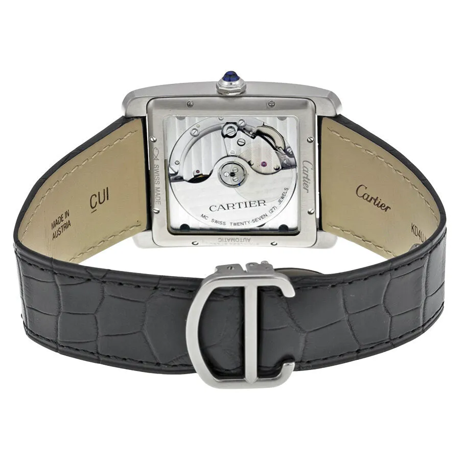 Cartier Tank MC Automatic Silver Dial Men's Watch W5330003