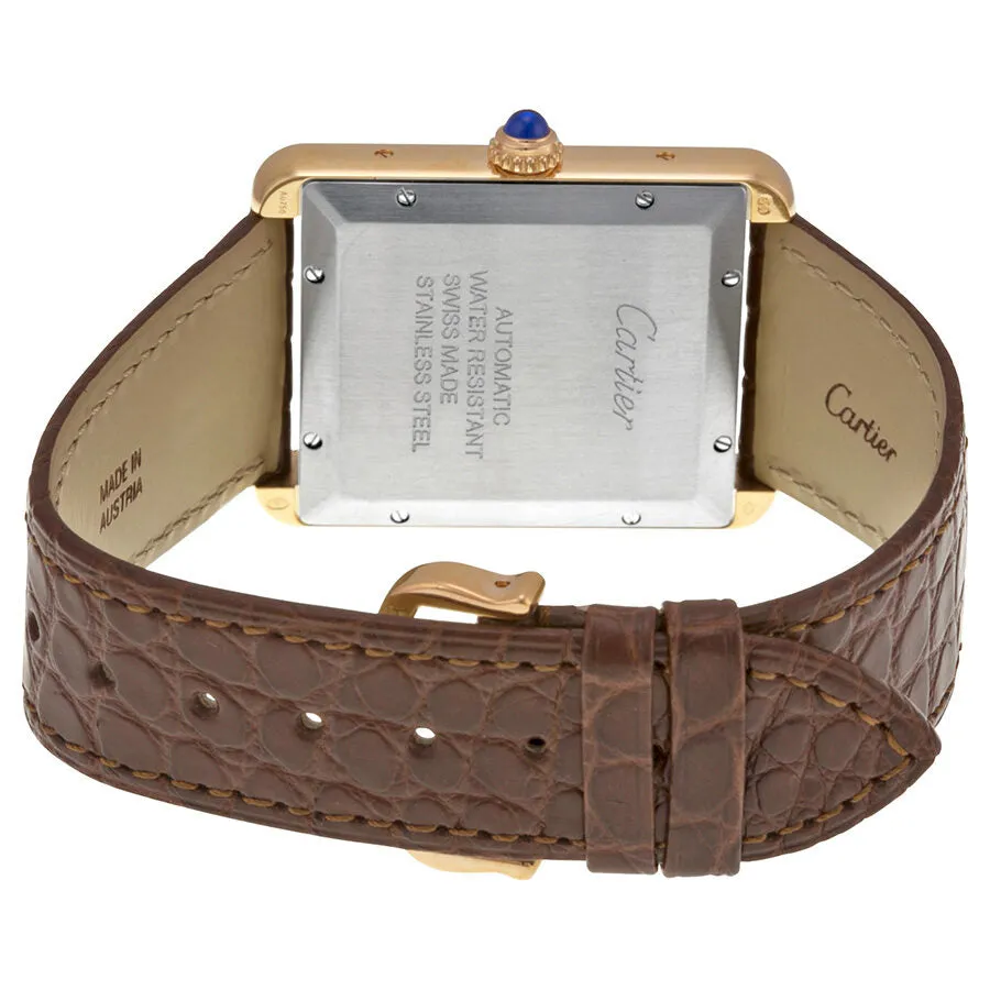 Cartier Tank Solo XL Automatic 18kt Pink Gold Men's Watch W5200026