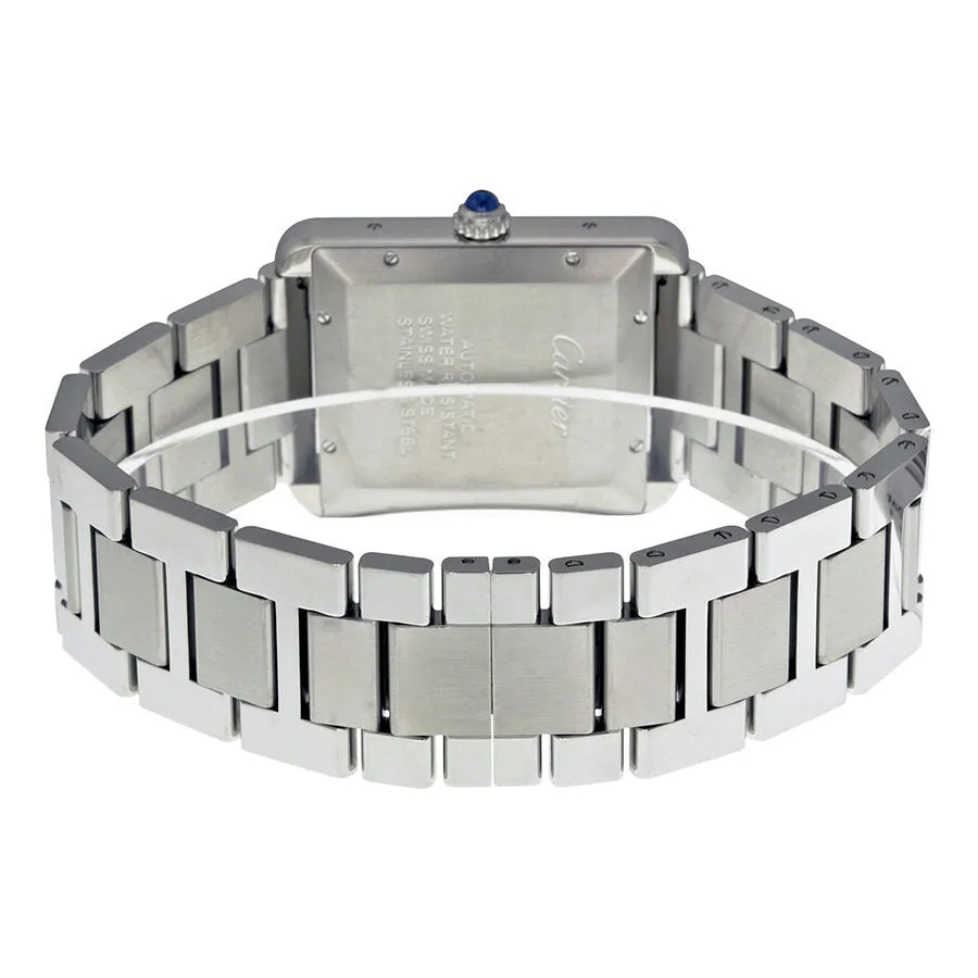 Cartier Tank Solo XL Automatic Silver Dial Men's Watch W5200028