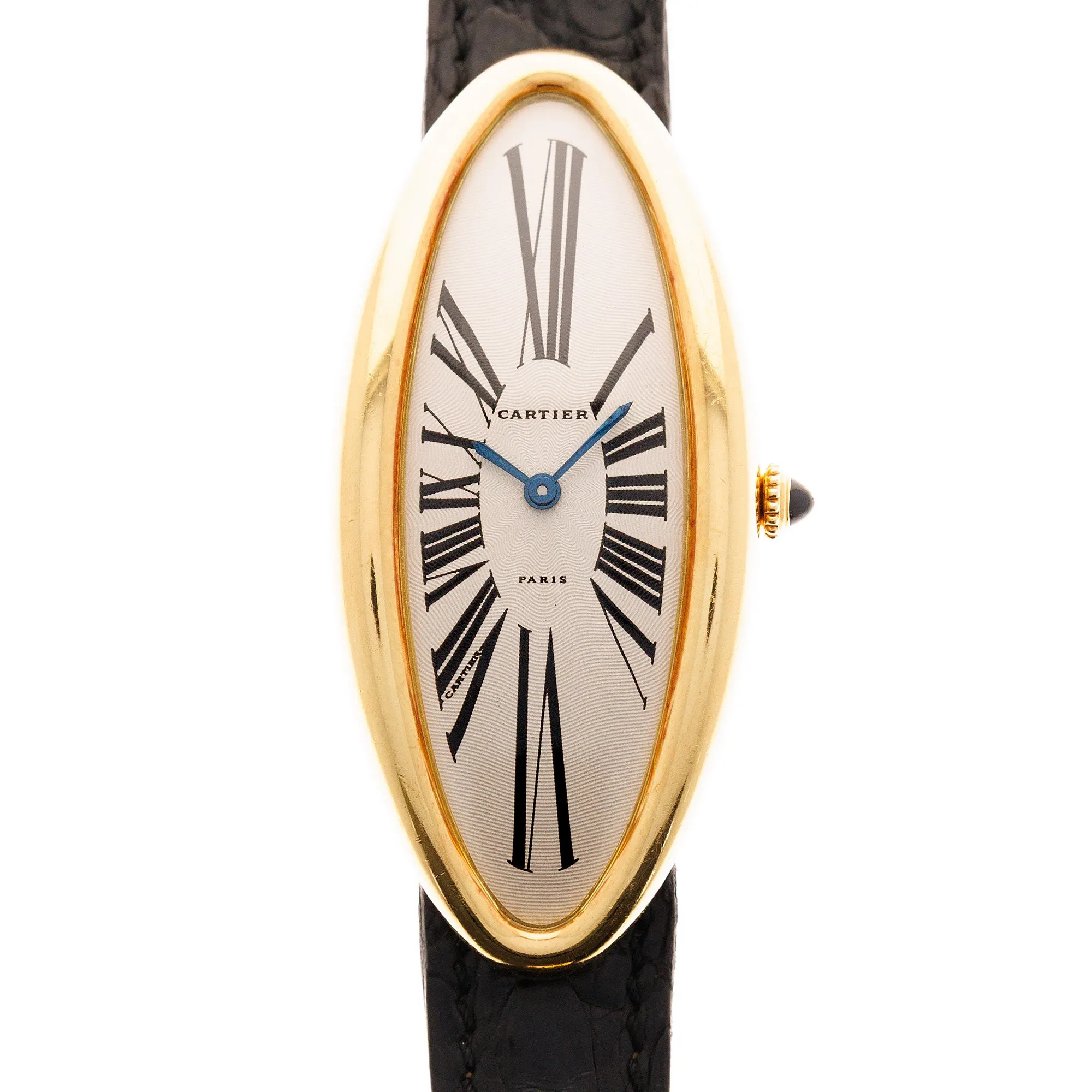 Cartier Yellow Gold Collection Prive Baignoire Allongee from 1991