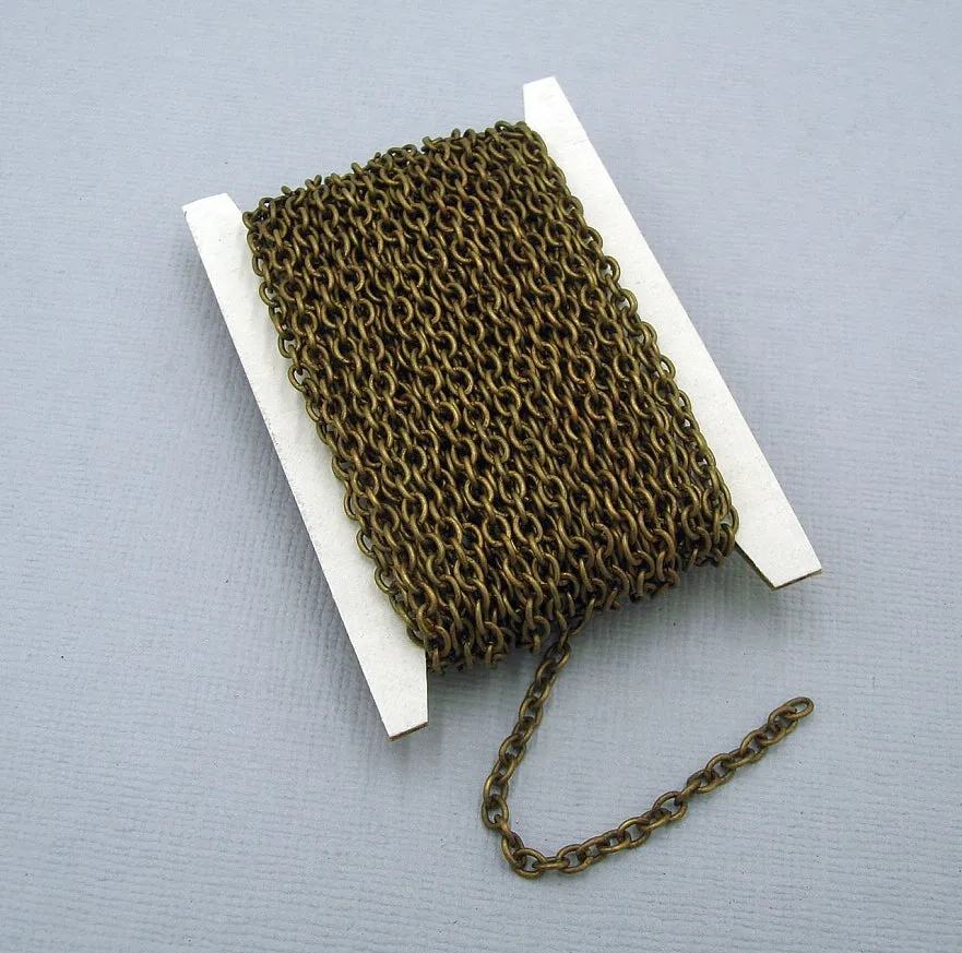 Chain Oval Cable Unsoldered