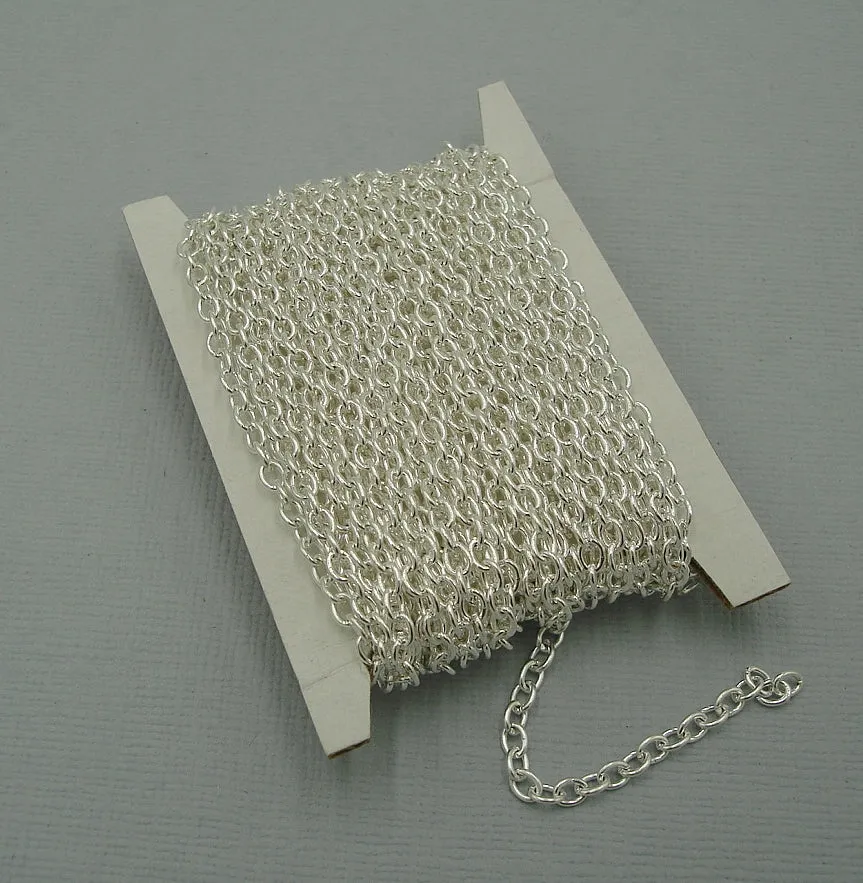 Chain Oval Cable Unsoldered