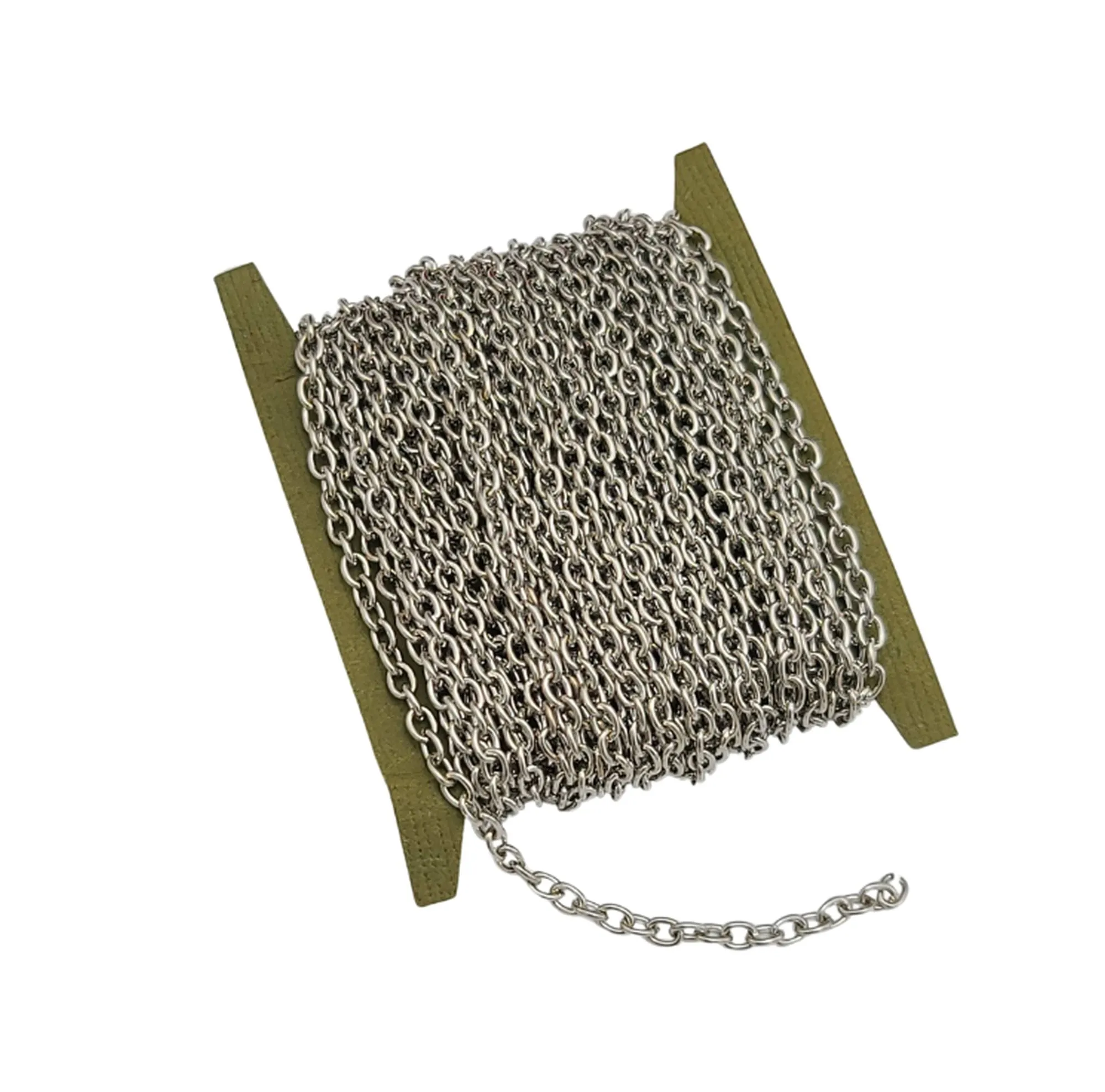 Chain Oval Cable Unsoldered