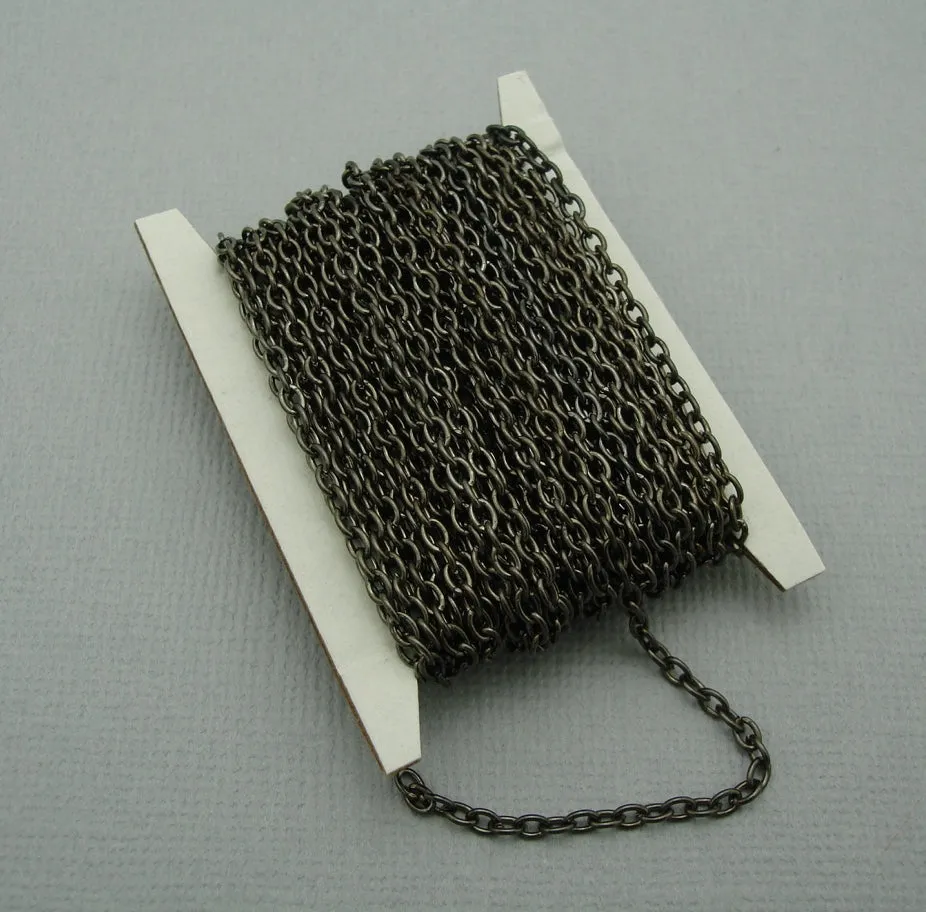 Chain Oval Cable Unsoldered