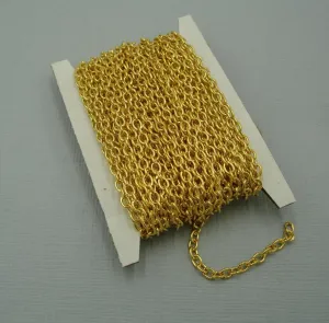 Chain Oval Cable Unsoldered