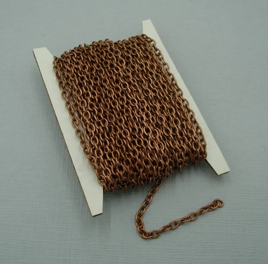 Chain Oval Cable Unsoldered