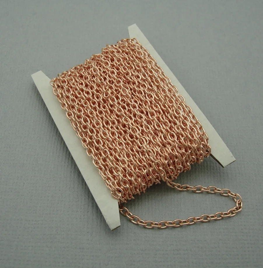 Chain Oval Cable Unsoldered