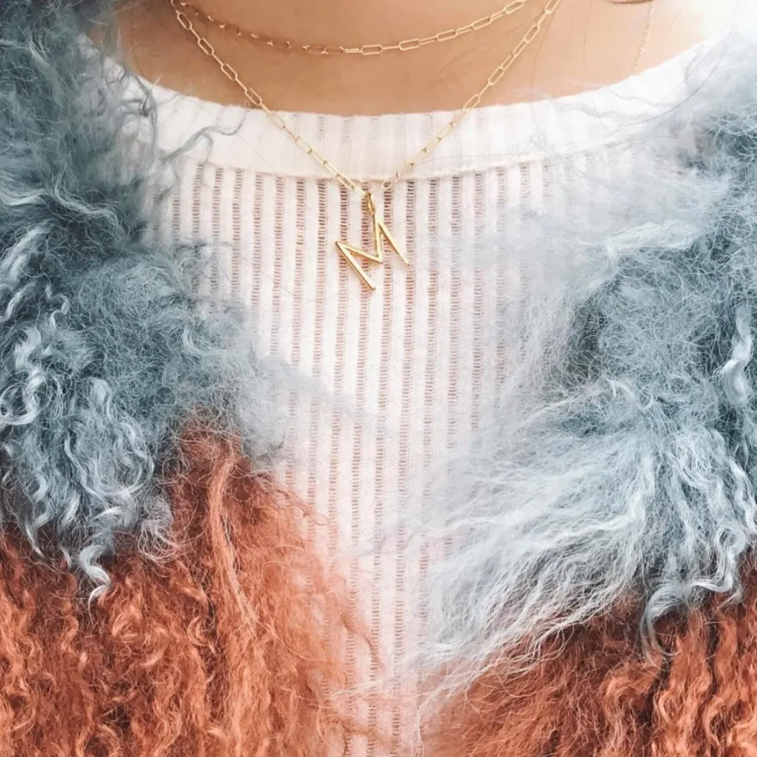 CHAINS: DAINTY PAPERCLIP CHAIN-14KT GOLD