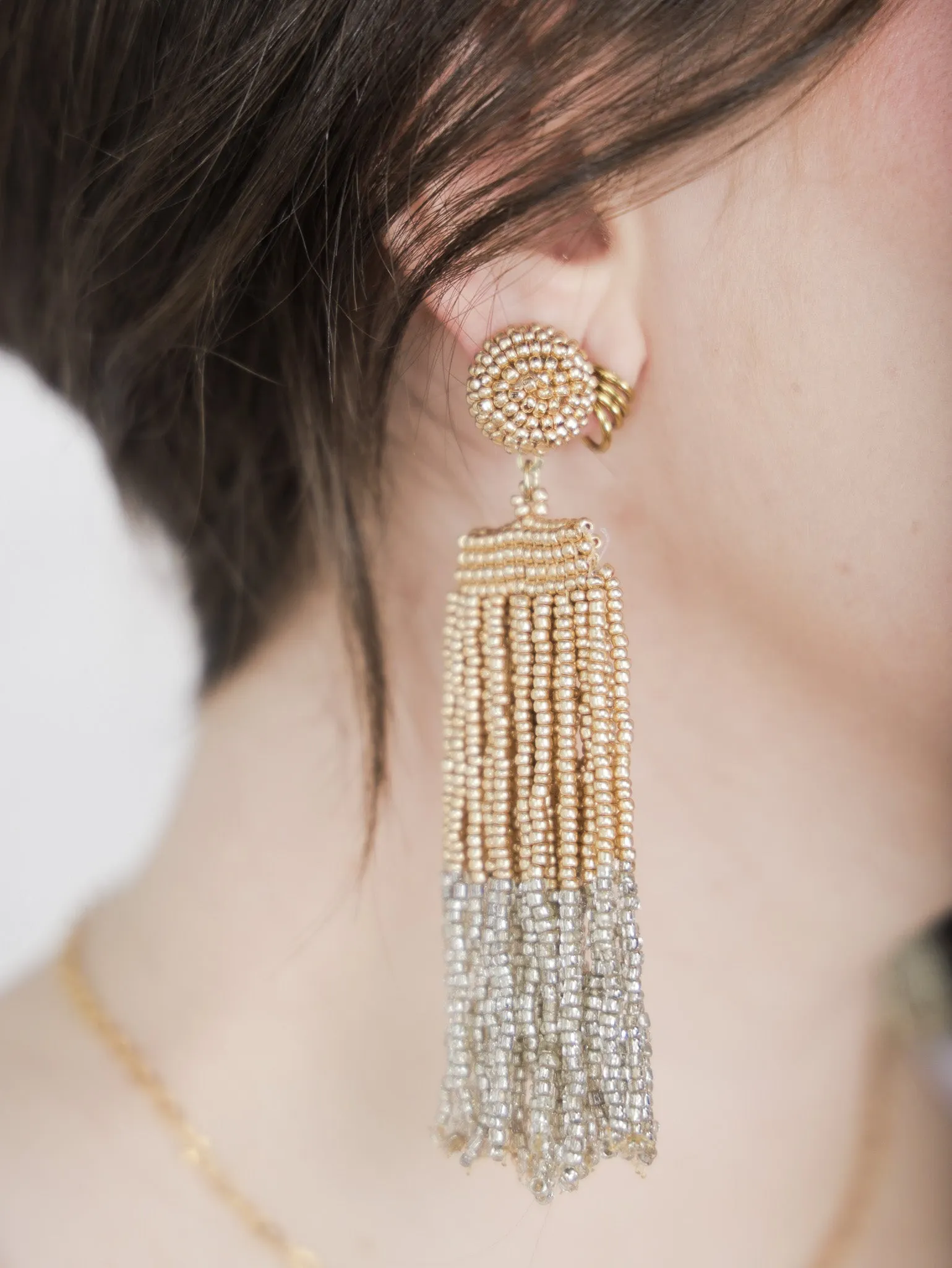 Chandelier Beaded Earrings