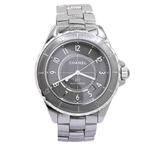 Chanel J12 41mm Titanium Ceramic Case, Grey Dial Watch Reference #: H2934