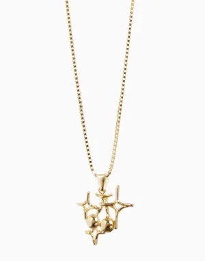 Cherry My Chéri Necklace Gold Vermeil