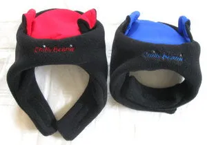 Chilly Beanie Hats: X-treme Blue/Red/ Silver Gray/Pink