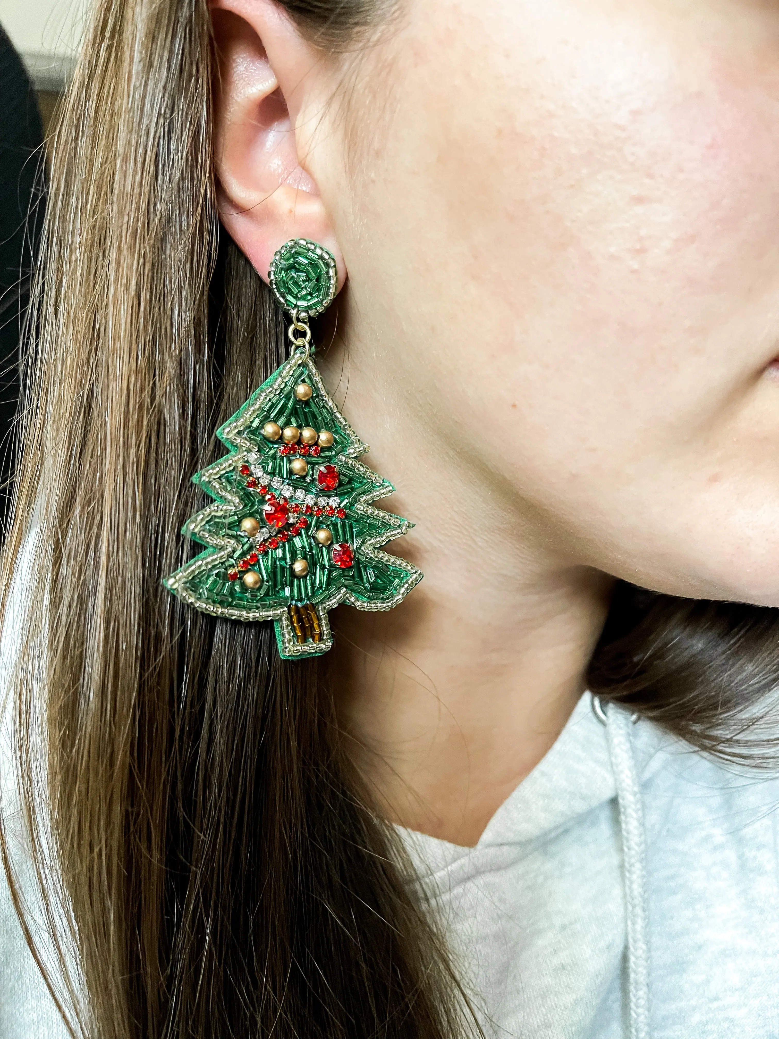 Christmas Tree Earrings