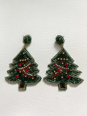 Christmas Tree Earrings