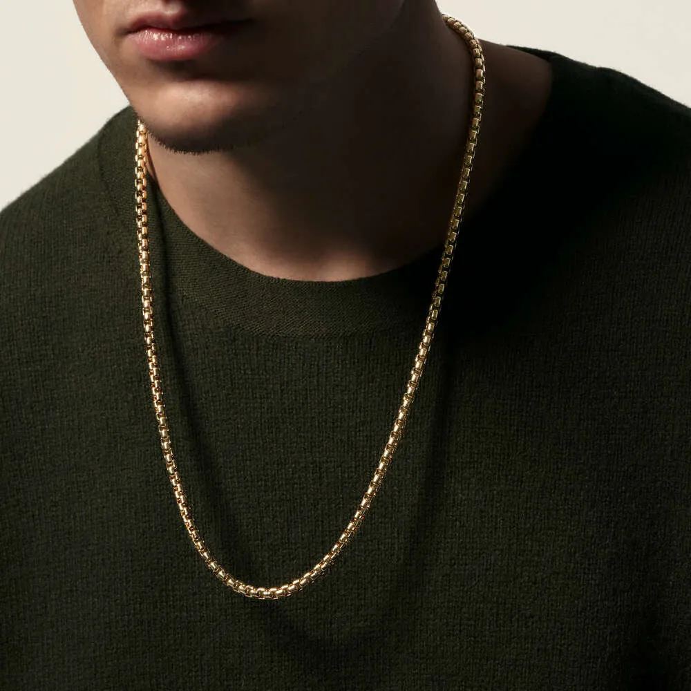 Classic Box Chain & Bracelet Set