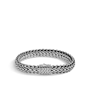 Classic Chain 11MM Bracelet in Silver