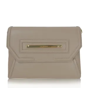 Claudette Portfolio Clutch in Cappucino