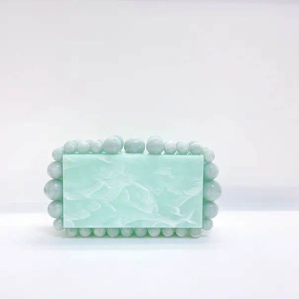 Cloud Clutch Bag in Acrylic