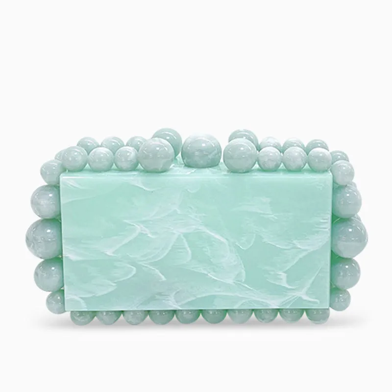 Cloud Clutch Bag in Acrylic