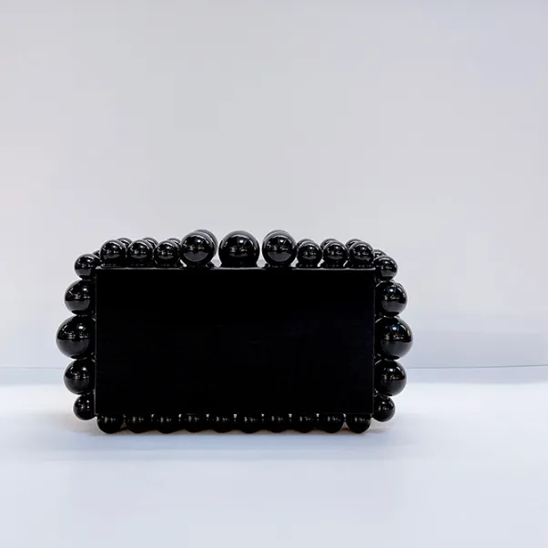 Cloud Clutch Bag in Acrylic