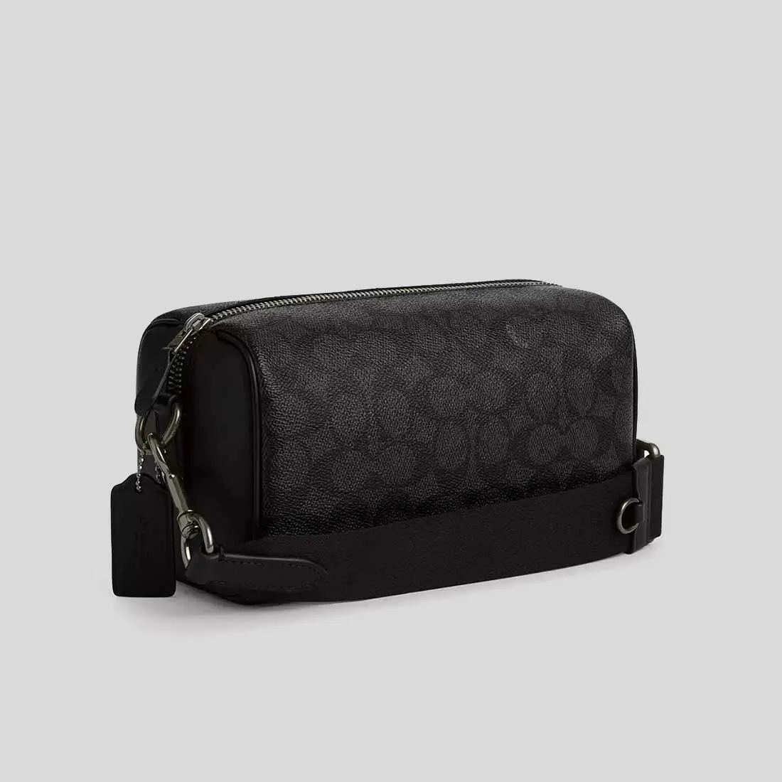 COACH Axel Crossbody In Signature Canvas Charcoal Print Varies RB-CV762