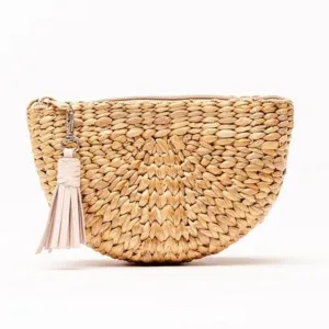 Coin Purse with Tassel -- Blush