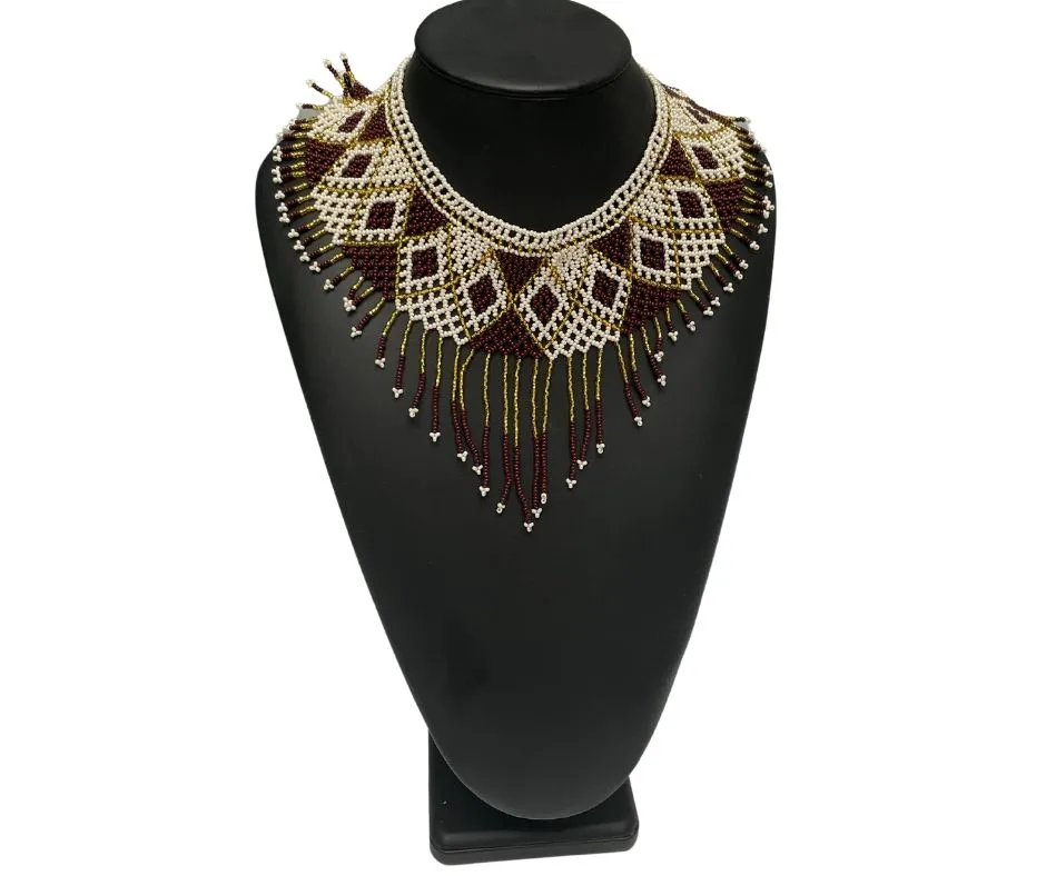 Colorful Seed Bead Necklace