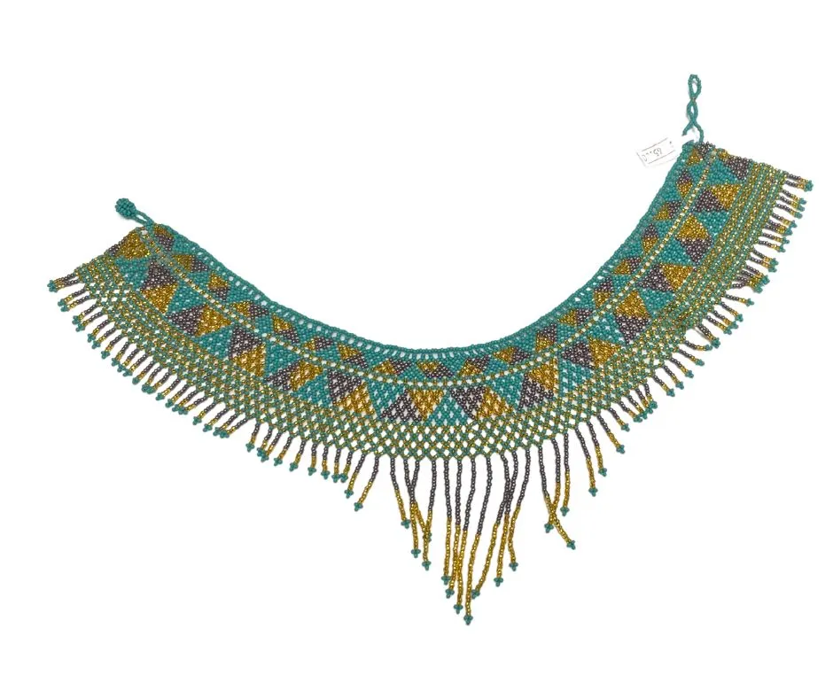 Colorful Seed Bead Necklace