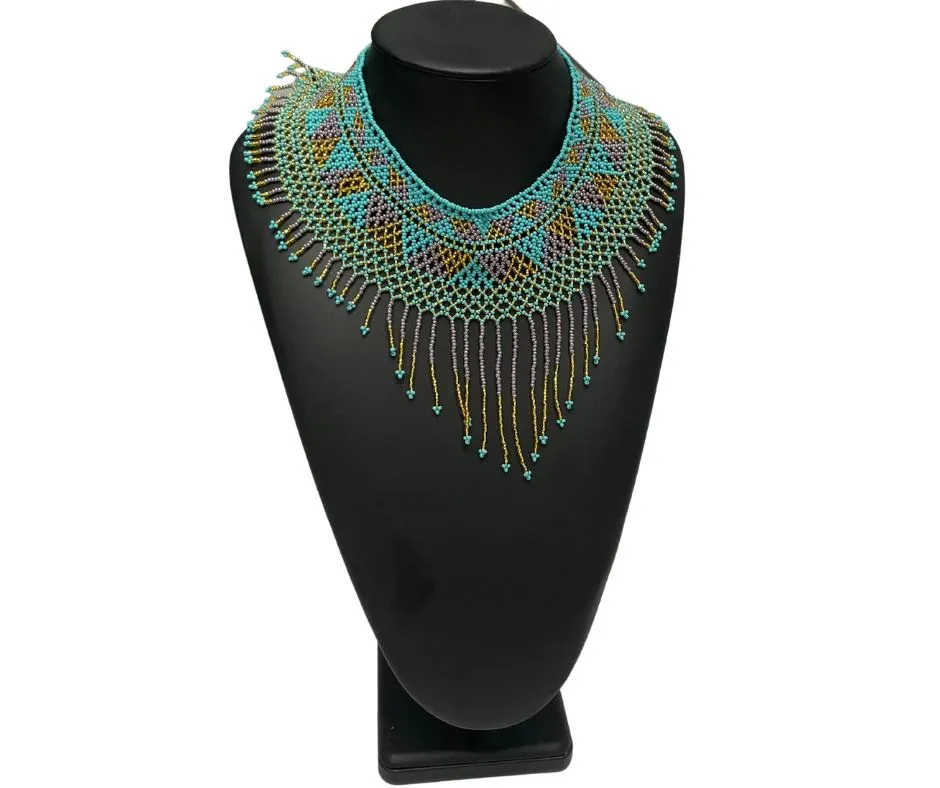 Colorful Seed Bead Necklace
