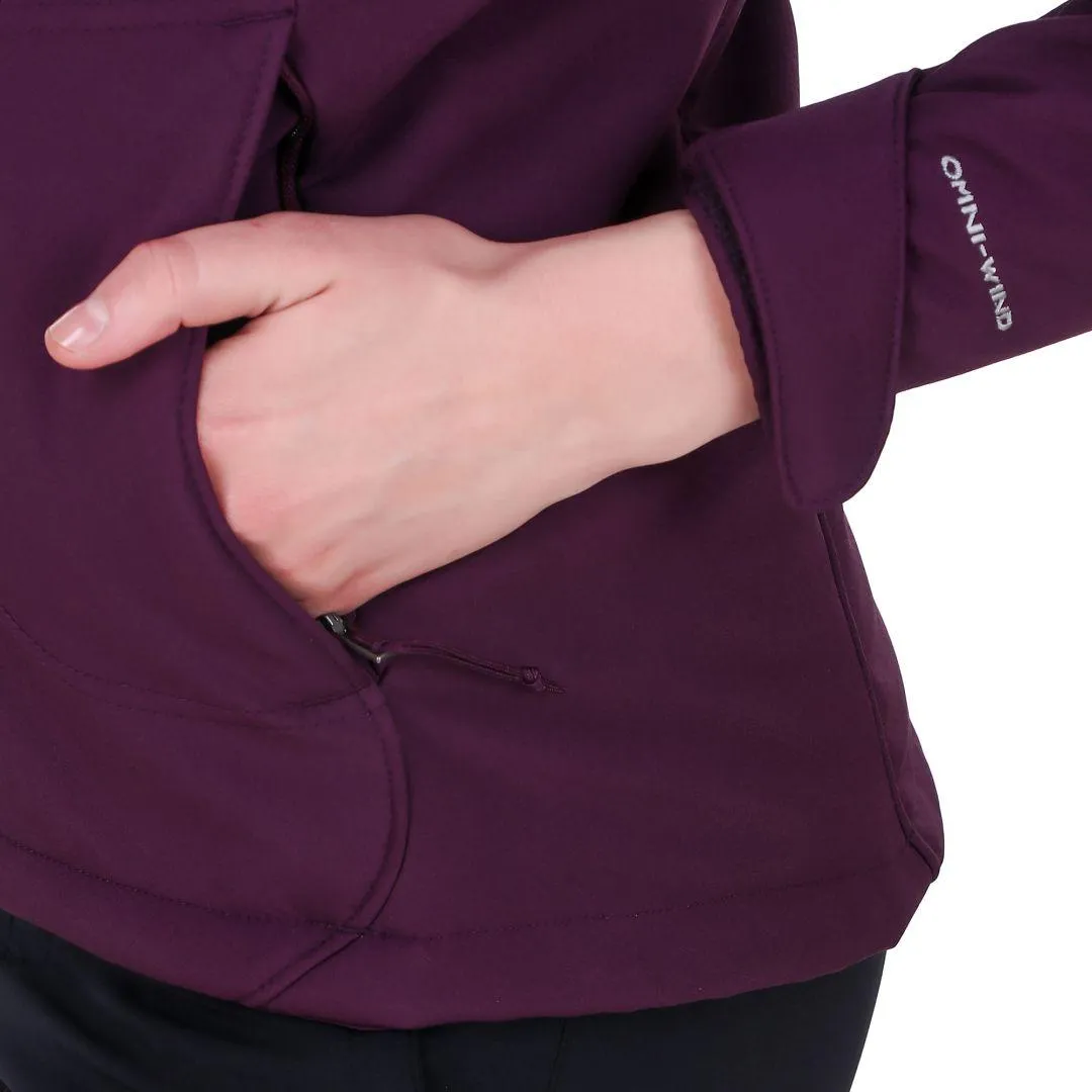 Columbia Women Purple Phurtec II Soft Shell Jacket
