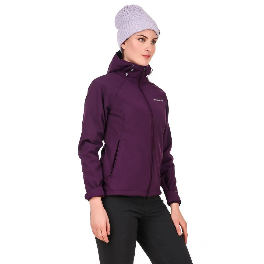 Columbia Women Purple Phurtec II Soft Shell Jacket